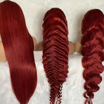 Brazilian Mink Virgin Human Hair Deep Wave Curly 13*4 lace frontal HD Lace Front Braided Long Wigs with Baby Hair